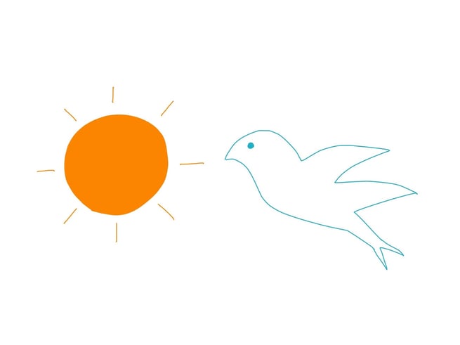 アイコン 「朝」 (作: 塚原 美樹)