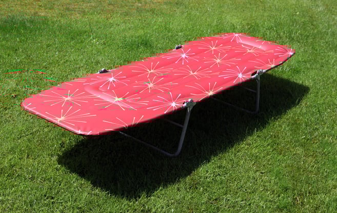 50er Jahre Liegestuhl