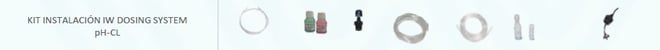 accesorios instalación panel cloración WIFI