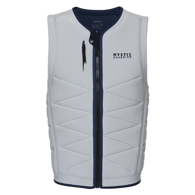 Mystic Outlaw Impact Vest Fzip Wake White 2024 bei WindSucht im Store
