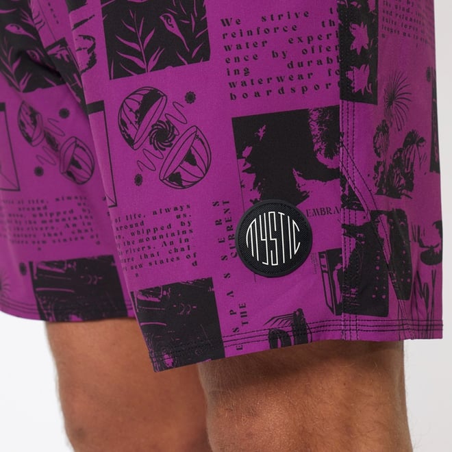 Mystic Ripple Movement Boardshort Sunset Purple bei WindSucht