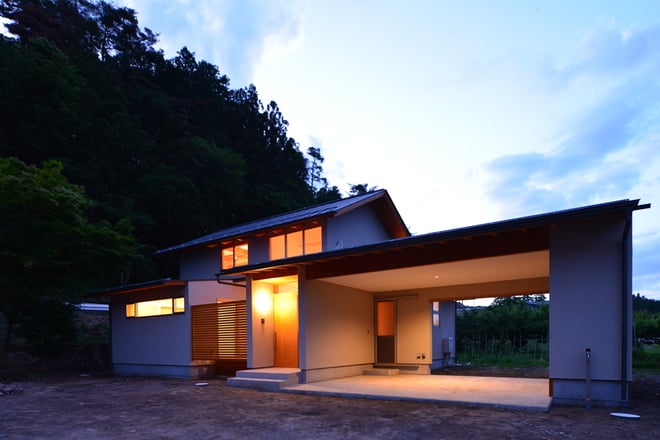 長野県　松本市梓川　建築設計事務所　建築家　news設計室　丸山和男　住宅設計　設計監理　現場監理　梓川の家Ⅲ　竣工写真