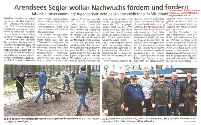 Altmarkzeitung vom 26.03.2019