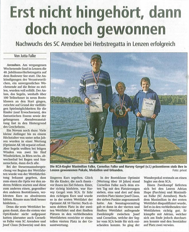 Erst nicht hingehört, dann doch noch gewonnen