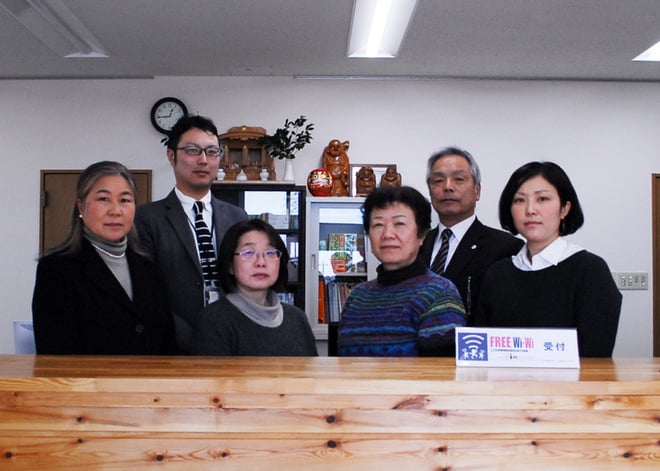 センタースタッフの集合写真