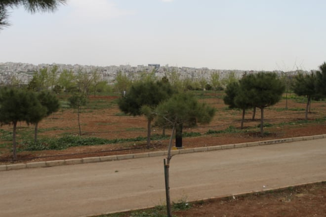 Amman vom Husseinpark gesehen.