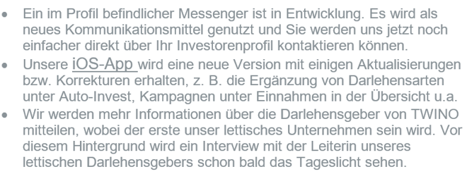 freaky finance, Twino, Twino Pläne für Juli 2019