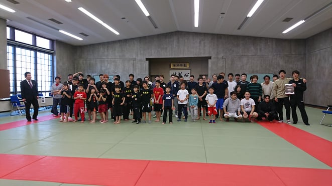 第5回健心塾スパーリング大会　閉会式　参加選手　teamYAMATO大和高田本部参加