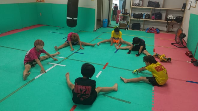 奈良県大和高田市、橿原市、御所市、葛城市、香芝市からキックボクシングの練習に来ています。