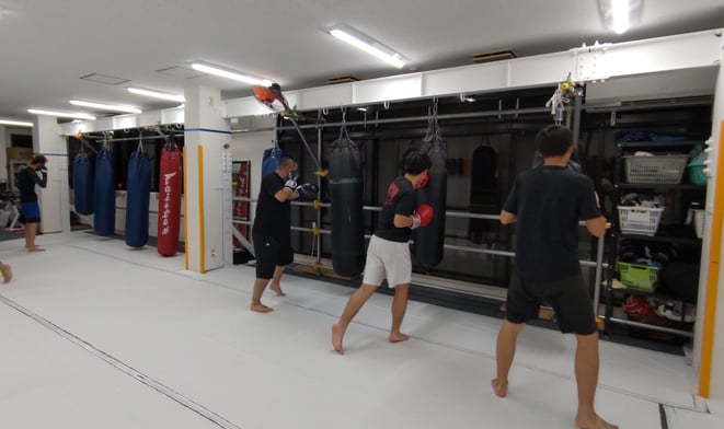 teamYAMATOの一般部も活気が出てきました。キックボクシングを楽しもう。