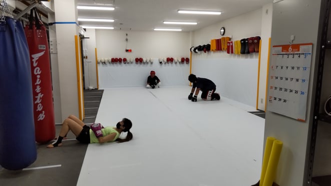 teamYAMATOの一般部も活気が出てきました。キックボクシングを楽しもう。