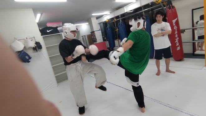 teamYAMATOの一般部も活気が出てきました。キックボクシングを楽しもう。