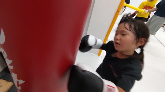 奈良県大和高田市のキックボクシングteamYAMATO大和高田本部では、実戦練習をしています。