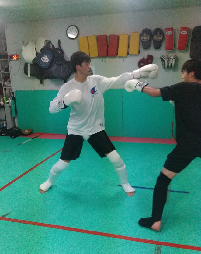 teamYAMATOの一般部も活気が出てきました。キックボクシングを楽しもう。