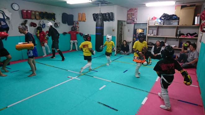 teamYAMATO大和高田本部　キックボクシングの試合に向けて