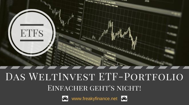 WeltInvest ETF-Portfolio, einfacher geht es nicht, günstiger Robo-Advisor ETF-Sparpläne von "weltsparen by raisin" 