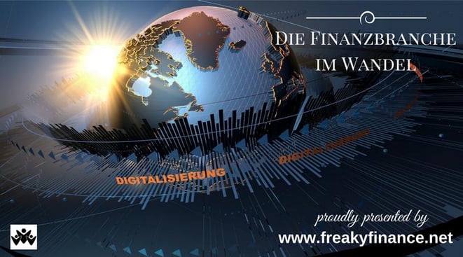 freaky finance, digitaler Wandel, Digitalisierung, Planet Erde mit Sonne im Hintergrund, Buchvorstellung, Florian Müller, der digitale Wandel in der Finanzbranche