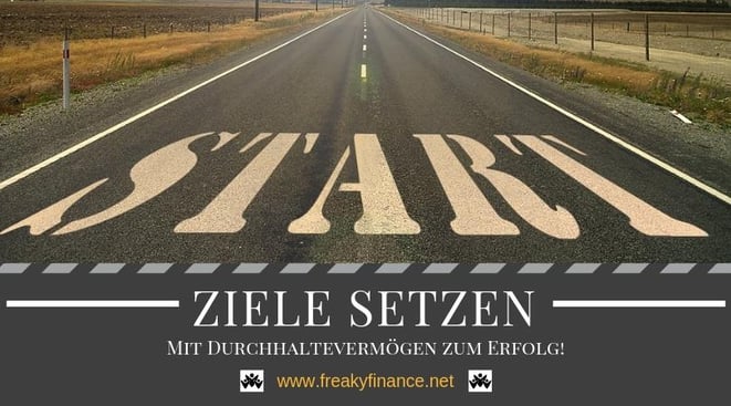 Ziele richtig setzen. Mit Durchhaltevermögen zum Erfolg! Schaffe deinen Weg vom Start zum Ziel und werde gewinnen!