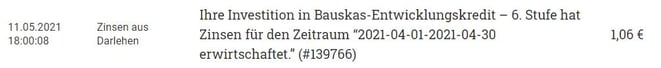 freaky finance, ReInvest24, Projekt Immobilie Nr. 9, Zinsen, Rendite, Projektübersicht 