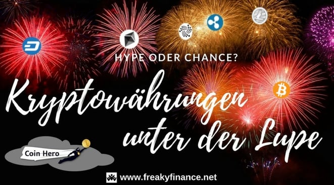 freaky finance, Gastartikel, Kryptowährungen, Coin Hero, Feuerwerk