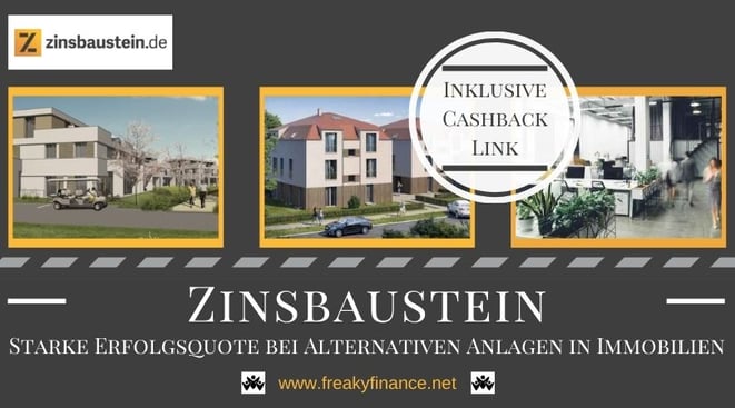 Zinsbaustein - Grafik, Crowdinvesting-Plattform für Bestandsimmobilien und Bauprojekte