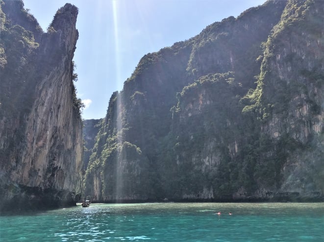 freaky finance, freaky travel, Phuket, Meer, Felsen, Pileh Lagoon