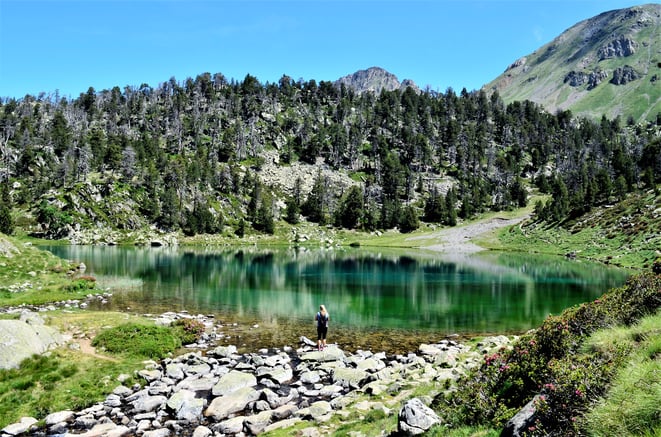 freaky finance, freaky travel, Lac de Bastan inférieur, Pyrenäen,  See, Berge, Bergsee