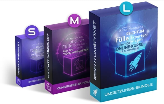 freaky finance, Reichtumskalender, Reichtumspaket