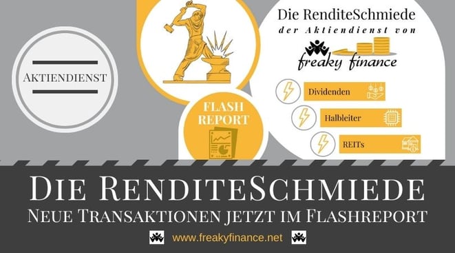 freaky finance, Aktien, Aktiendienst, Börsenbrief, Dividenden, Wachstumsstrategie, Halbleiter-Aktien, REITs, Flashreport, Schmied