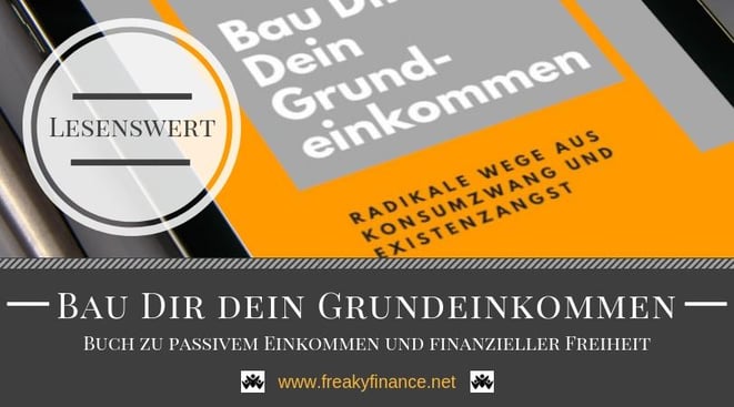 Buchvorstellung, Bau Dir Dein Grundeinkommen, Giesela Enders, Buchcover, freaky finance