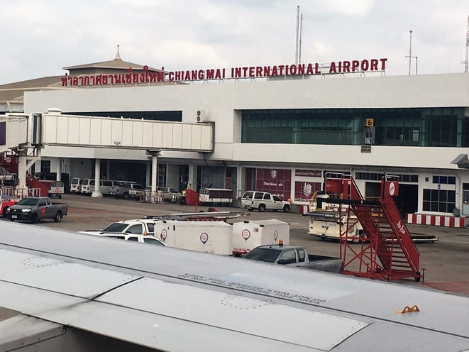 freaky travel, Chiang Mai, Airport, Building