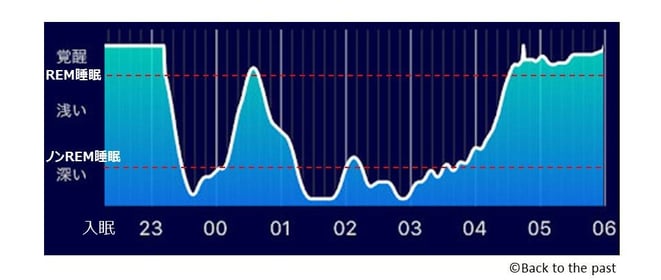 ノンREM睡眠とREM睡眠