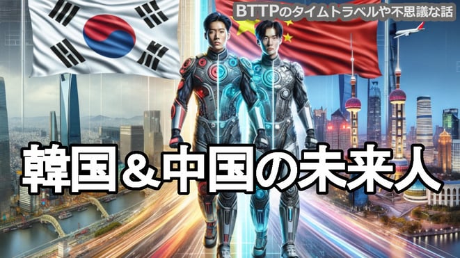 韓国と中国の未来人
