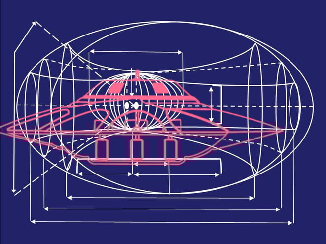 ラザー氏の図とタイターの図を重ねたもの