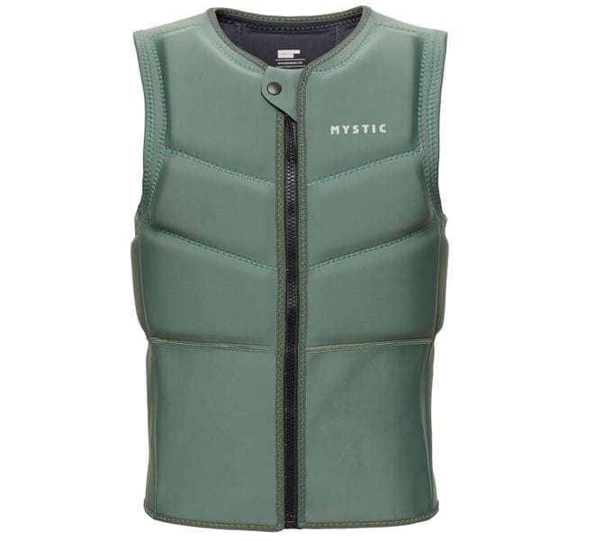 Mystic Star Impact Vest Fzip Dark Olive 2023 bei WindSucht im ANGEBOT