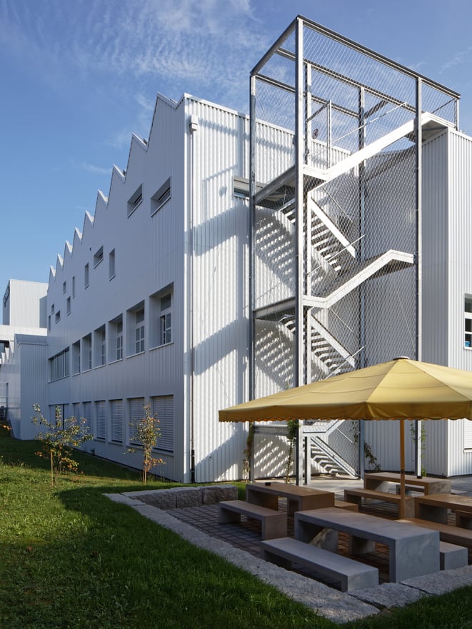 Erweiterung der Schule für Gestaltung Kanton AG  /  Fotograf  Oliver Lang
