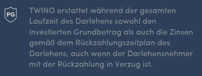 freaky finance, Twino, Zahlungsgarantie, Paymant-Gurantee, Screenshot