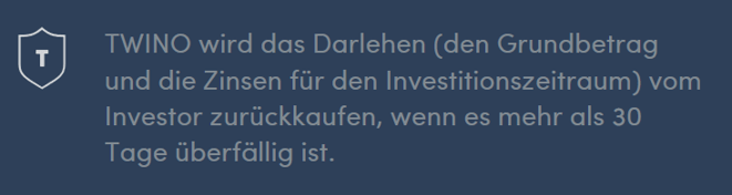freaky finance, Twino, Rückkaufgarantie, BuyBack-Gurantee, Screenshot