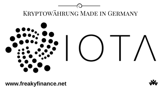 freaky finance, IOTA, Kryptowährung, IOTA-Logo, IOTA Schriftzug, Gastartikel von Coin.Hero.de