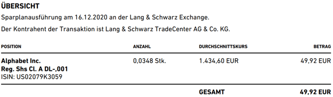freaky finance, Trade Republic, Ausführung Kauf Main Street Capital, Orderabrechnung