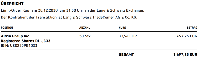 freaky finance, Trade Republic, Ausführung Kauf BYD