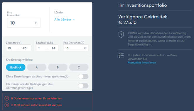 freaky finance, Monatsabschluss, Twino