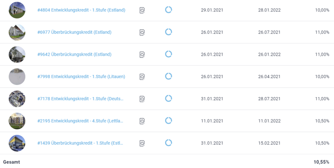 freaky finance, EstateGuru, Projekt Immobilie Nr. 9, Zinsen, Rendite, Projektübersicht