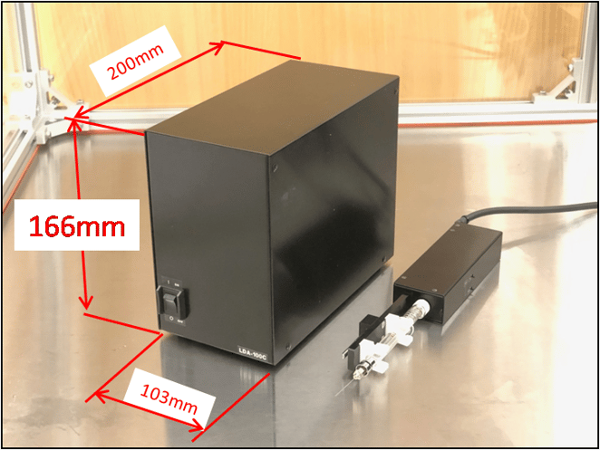 写真①：オートディスペンサ外観