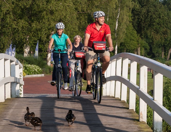 Kreuzfahrt durch Ostfriesland – Mit Gelegenheit zur Radtour auf der Insel Borkum und Besuch der Meyer Werft