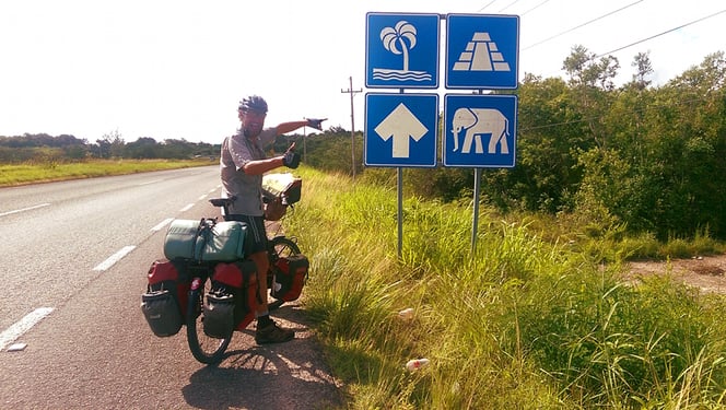 Indien? Nein, kurz nach der Grenze in Belize.