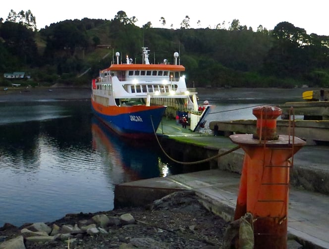 Fähre nach Chaiten.