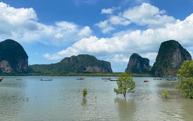 Noch ein paar Tage bis zur Grenze nach Malaysia.