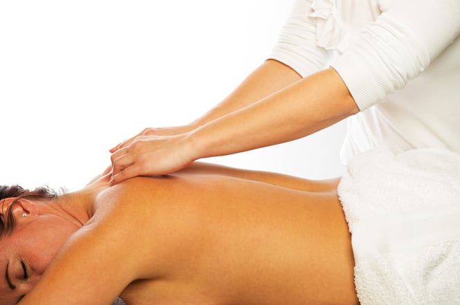 Akupunkt Meridian Massage - energetische Wirbelsäulenbehandlung - In Balance Silke Feist aus Ebringen - Gesundheit Behandlung