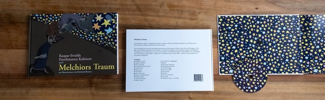 Kinderbuch mit Musik CD inkl. gesprochenem Text